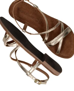 Discount Lazamani Sandalen Dames Goud