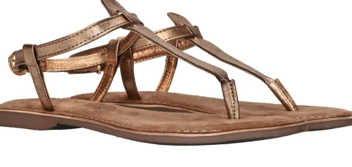 New Lazamani Sandalen Dames Goud