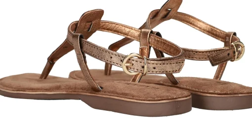 New Lazamani Sandalen Dames Goud