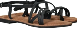 Hot Lazamani Sandalen Dames Zwart