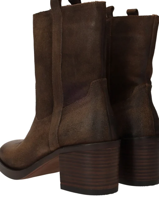 Best LOFF 1881 Enkellaarsjes Dames Bruin