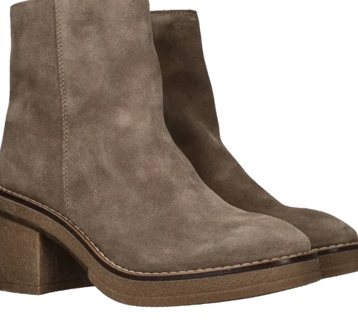 Best LOFF 1881 Enkellaarsjes Dames Taupe