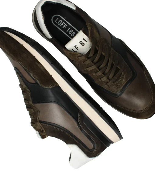 Hot LOFF 1881 Sneakers Heren Groen
