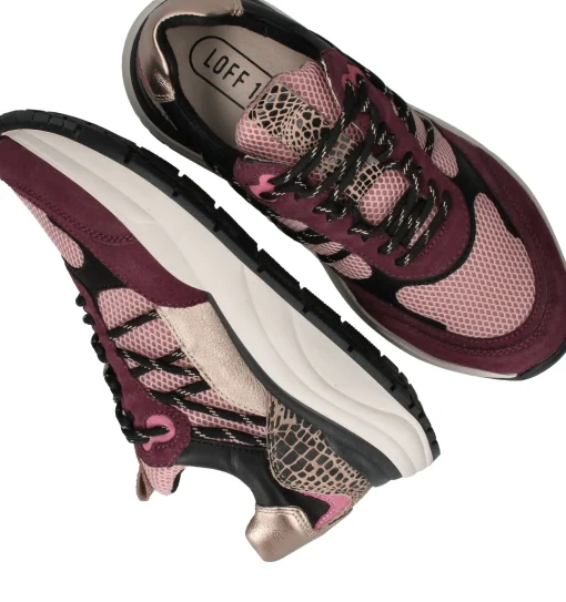 Online LOFF 1881 Sneakers Dames Paars