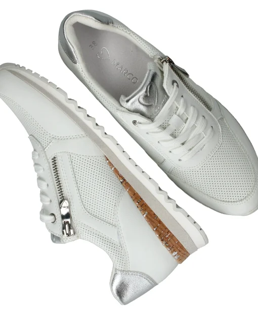 Sale Marco Tozzi Sneakers Dames Wit