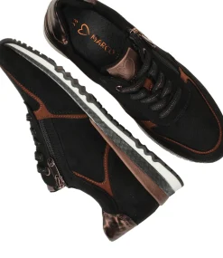 Fashion Marco Tozzi Sneakers Dames Zwart