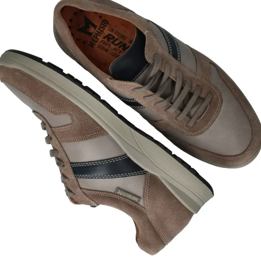 Sale Mephisto Vito Sneakers Heren Taupe