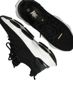 Outlet Mexx North Sneakers Dames Zwart