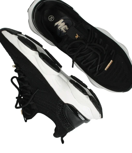 Outlet Mexx North Sneakers Dames Zwart