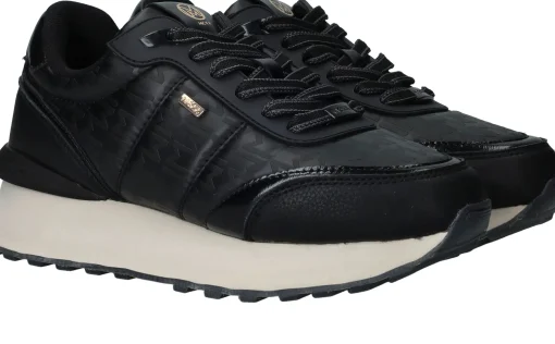 Hot Mexx Phoenix Humper Sneakers Dames Zwart