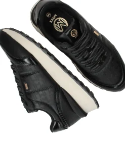 Hot Mexx Phoenix Humper Sneakers Dames Zwart