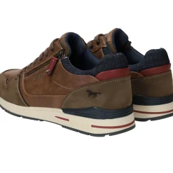 Fashion Mustang Sneakers Heren Bruin