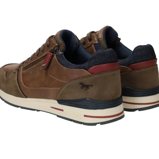 Fashion Mustang Sneakers Heren Bruin