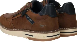 Discount Mustang Sneakers Heren Cognac