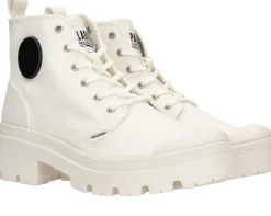 Discount Palladium Pallabase Boots Dames Wit