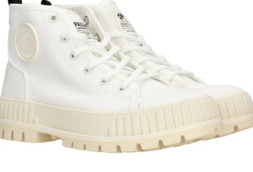 Online Palladium Pallashock Boots Dames Wit