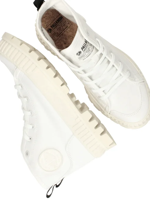 Online Palladium Pallashock Boots Dames Wit