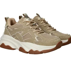 Online POSH by Poelman Sneakers Dames Beige
