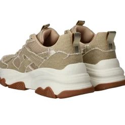 Online POSH by Poelman Sneakers Dames Beige