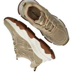 Online POSH by Poelman Sneakers Dames Beige