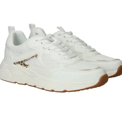 New POSH by Poelman Sneakers Dames Wit