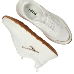 New POSH by Poelman Sneakers Dames Wit