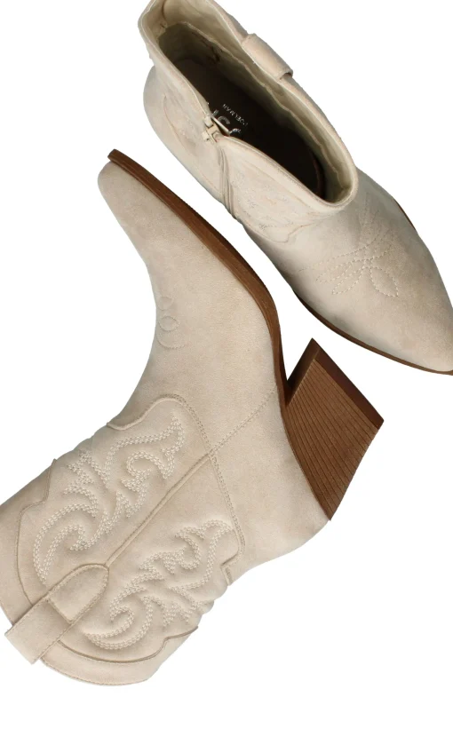 Sale POSH by Poelman Westernlaarzen Dames Beige
