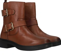 Fashion PS Poelman Boots Dames Cognac