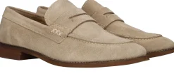 Outlet PS Poelman Instappers Dames Taupe