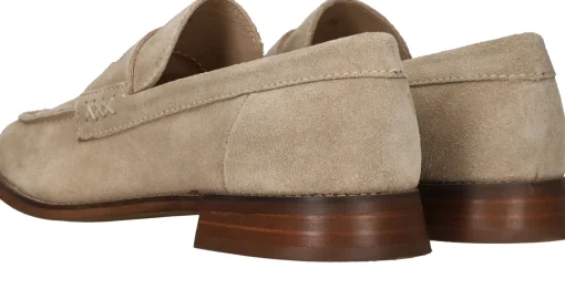 Outlet PS Poelman Instappers Dames Taupe