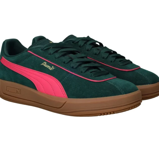 Discount Puma Club Klassika SD Sneakers Dames Groen