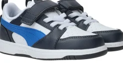 Clearance Puma Rebound V6 Lo Sneakers Jongens Blauw