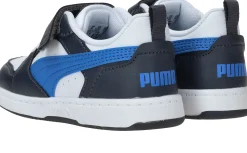 Clearance Puma Rebound V6 Lo Sneakers Jongens Blauw