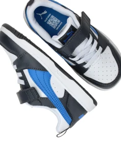 Clearance Puma Rebound V6 Lo Sneakers Jongens Blauw