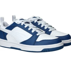 Hot Puma Rebound V6 Low JR Sneakers Jongens Blauw