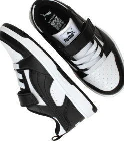 Best Puma Rebound V6 Low PS Sneakers Jongens Zwart