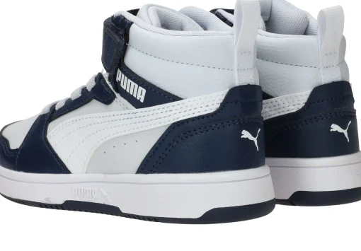 Hot Puma Rebound V6 Mid Sneakers Jongens Blauw