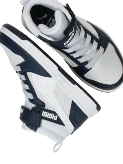 Hot Puma Rebound V6 Mid Sneakers Jongens Blauw