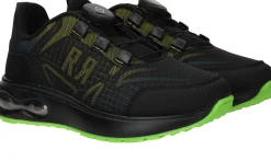 Fashion Red Rag Sneakers Jongens Zwart
