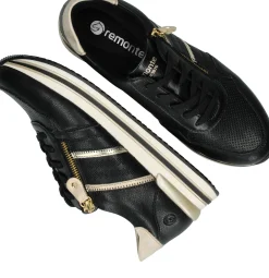 Outlet Remonte Sneakers Dames Zwart