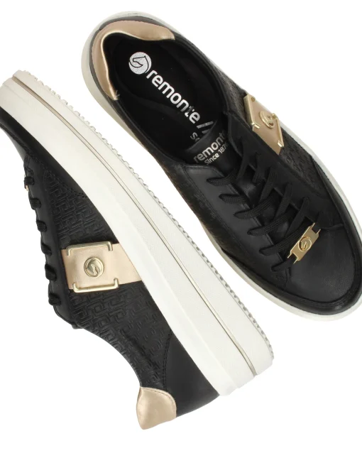 Discount Remonte Sneakers Dames Zwart