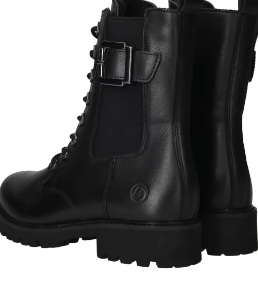 Fashion Remonte Veterboots Dames Zwart