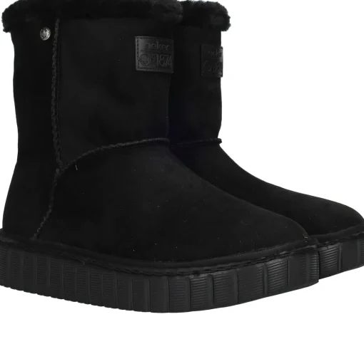 New Rieker Boots Dames Zwart