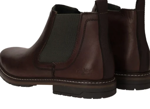Fashion Rieker Chelseaboots Heren Bruin