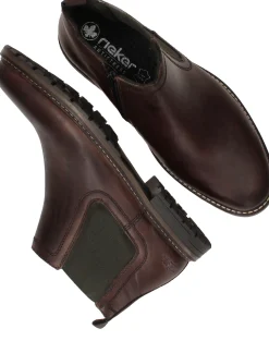 Fashion Rieker Chelseaboots Heren Bruin
