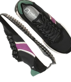 Online Rieker Evolution Sneakers Dames Zwart