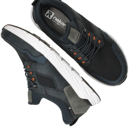 Fashion Rieker Evolution Sneakers Heren Blauw