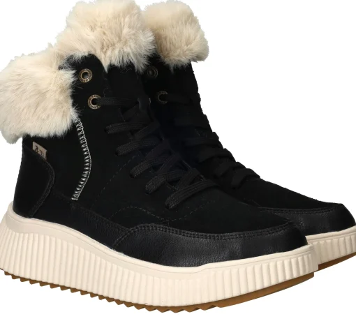 Sale Rieker Evolution Veterboots Dames Zwart