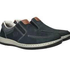 Discount Rieker Instappers Heren Blauw