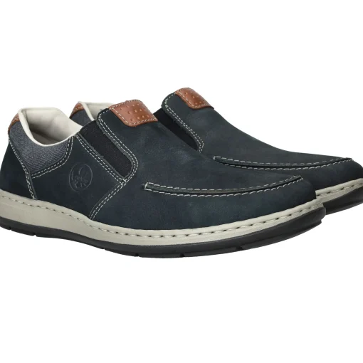 Discount Rieker Instappers Heren Blauw